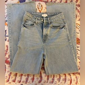 H&M high waisted Classic wide leg Women's Jeans